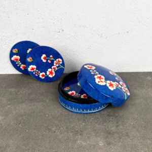 Kashmiri Papermache Round Coasters